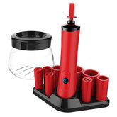 Electric scrubber for makeup
